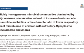 mNGS揭示儿童难治性肺炎支原体肺炎呼吸道菌群特征